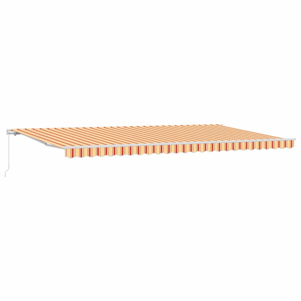 Povlačivi tende Žuta i narančasta 600 × 300 cm