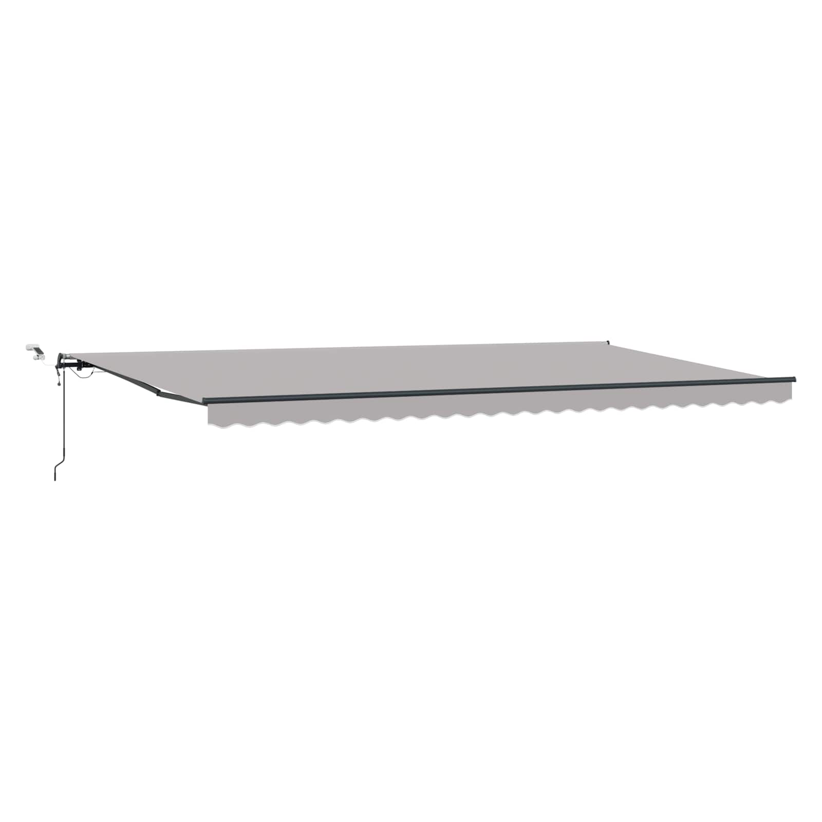 Tkanina za tende s Svijetlo siva 600 × 300 cm Poliester
