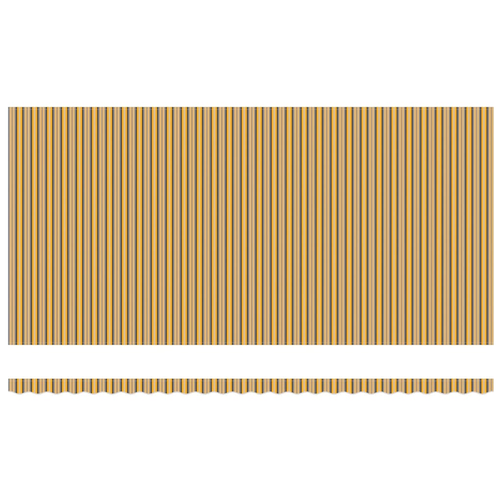 Skrovita tenda Šareni 600 × 350 cm Poliester i metal
