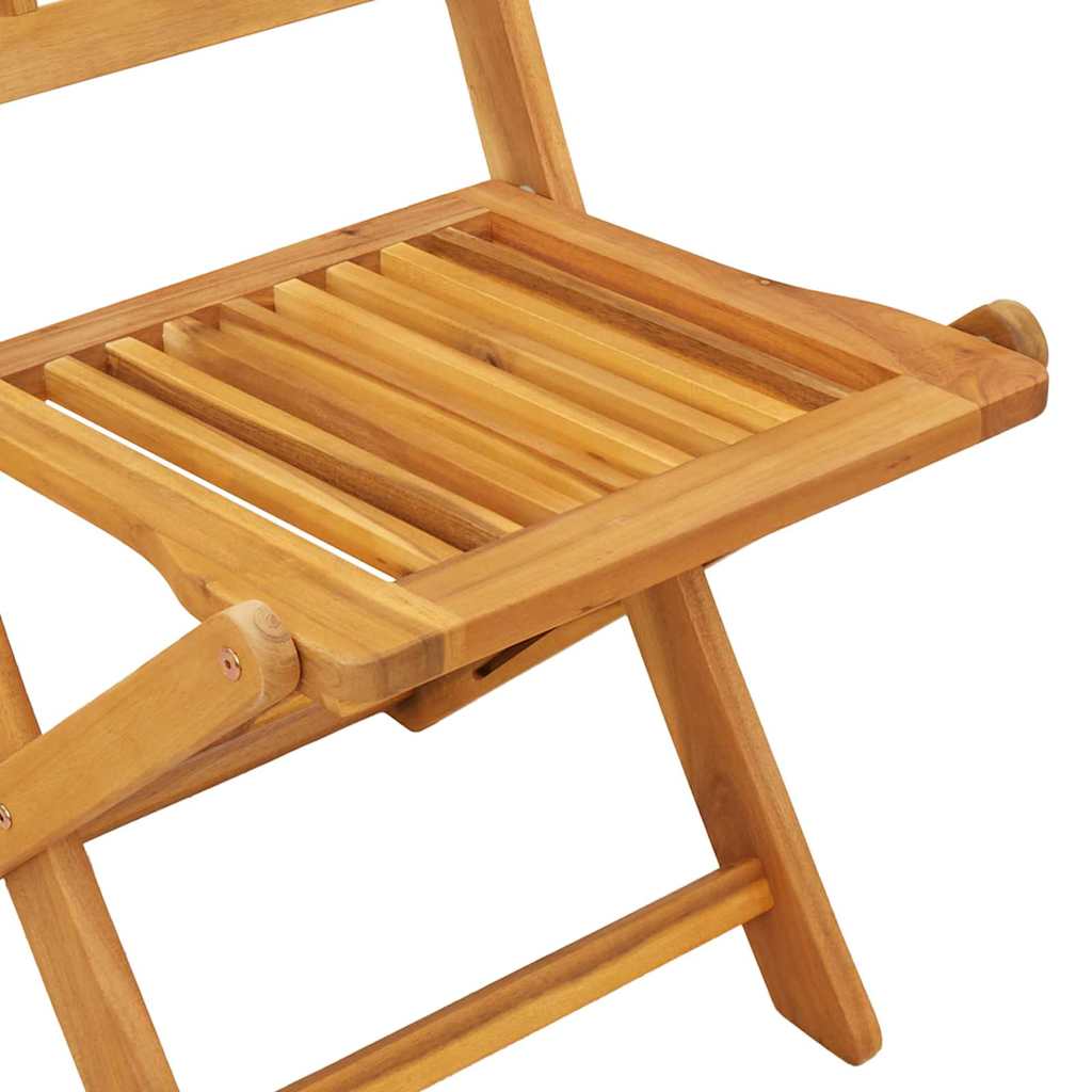 Bistro set za vrt 3 pcs Smeđa Čvrsto drvo akacije