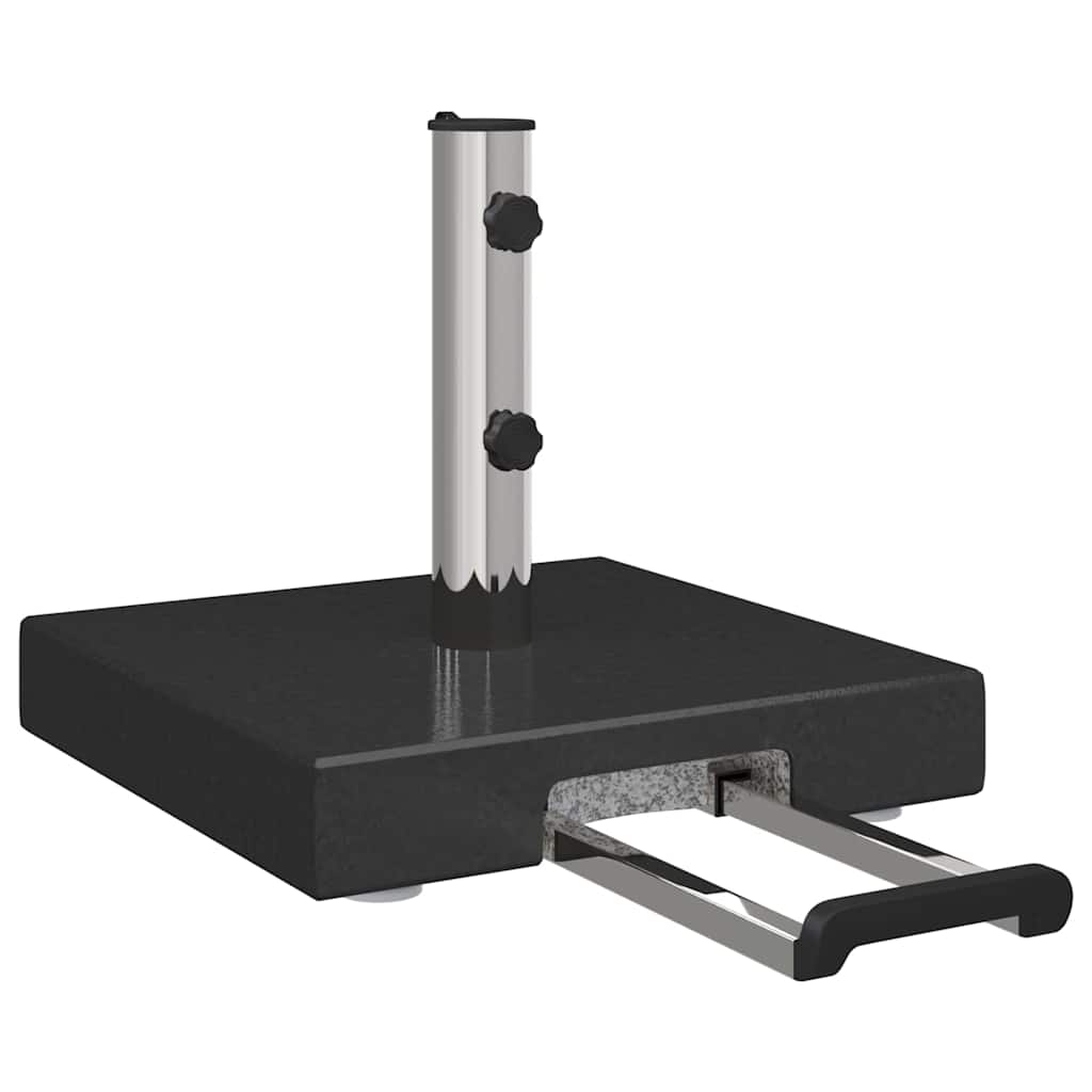 Baza za suncobran Crna 41 x 41 x 37 cm Granit