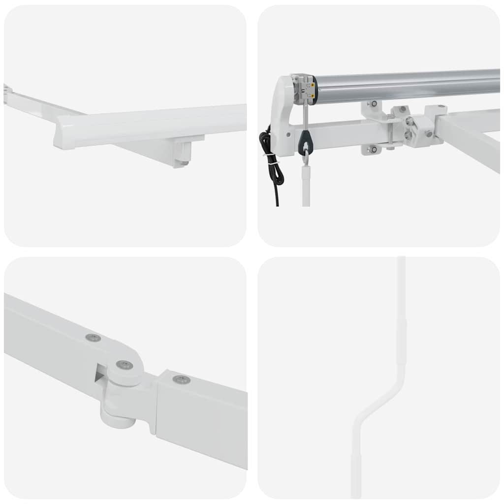 Okvir tende Bijelo 2,5 x 2 m Metal