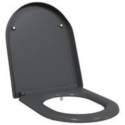 WC daska Antracit 49 x 36 x 4 cm Duroplast