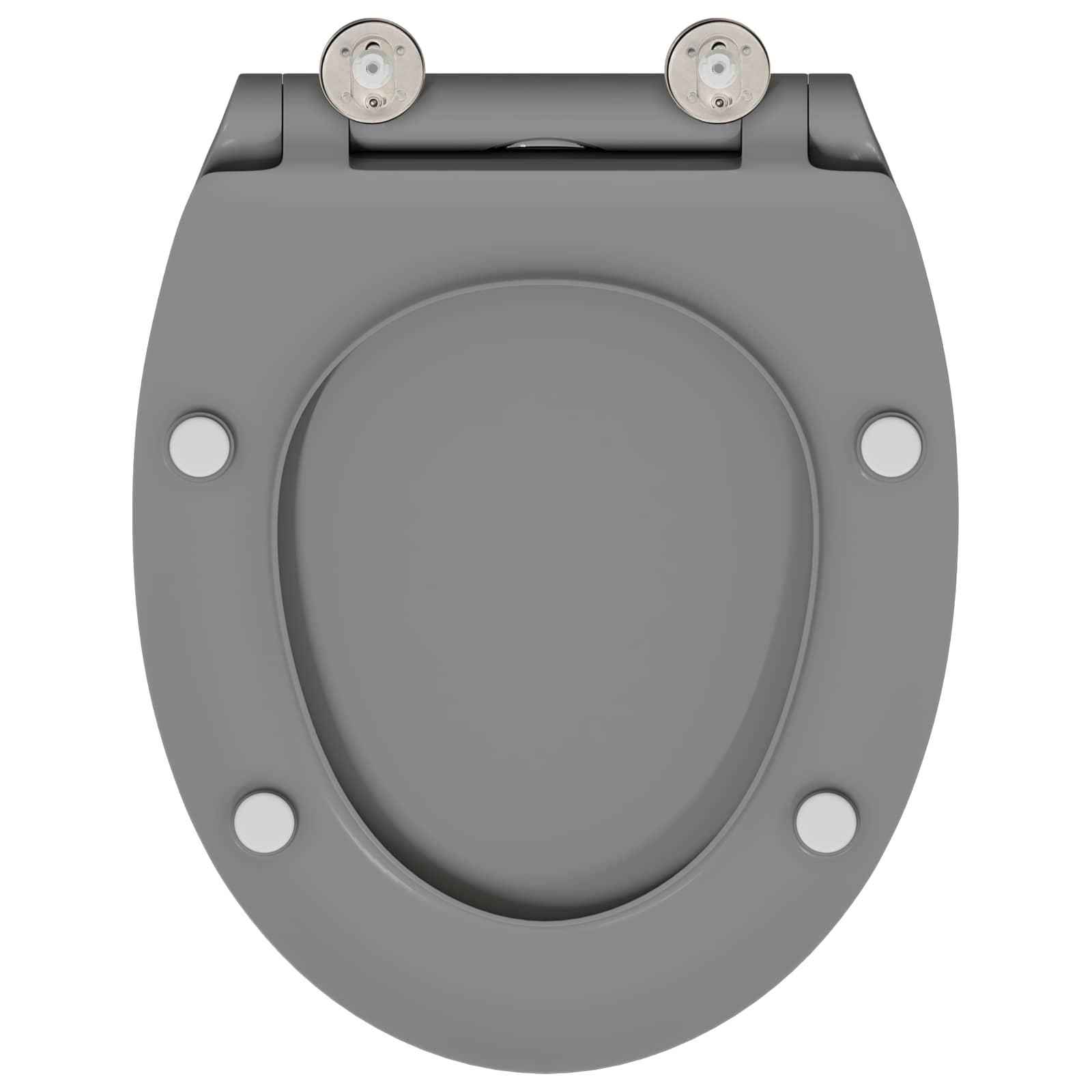 WC daska Siva 47 x 37,5 x 3,8 cm Duroplast