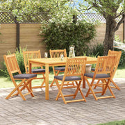 Sklopiva stolica s jastukom 6 pcs Siva 49 x 57,5 x 92 cm