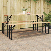 Noga za Pivski Stol 2 pcs Crna 39 x 3 x 75 cm