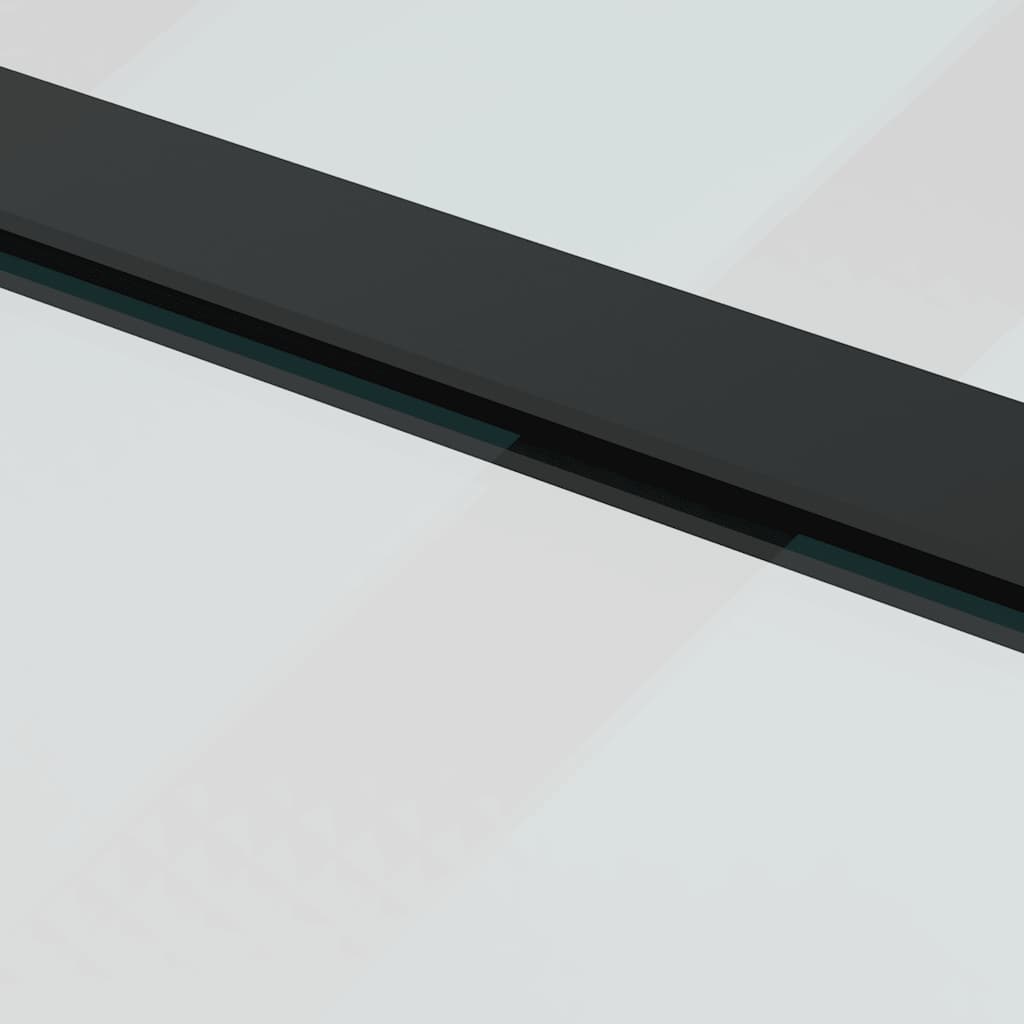 Klizna vrata s okovom 102x205 cm ESG staklo i aluminij