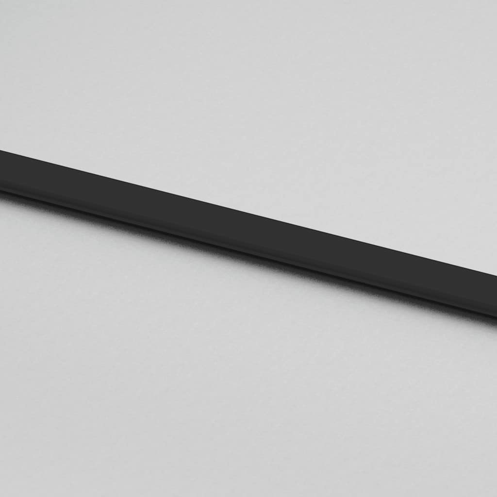 Klizna vrata s priborom 76 x 205 cm od ESG stakla i aluminija