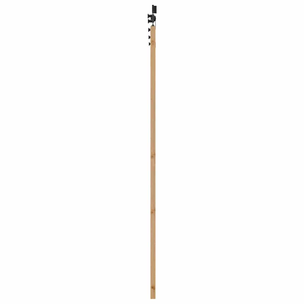 Klizna vrata ORKDAL 93 x 202 cm Masivna borovina i staklo