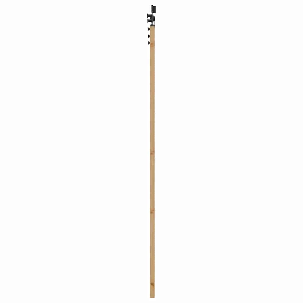 Klizna vrata ORKDAL 93 x 211 cm Masivna borovina i staklo