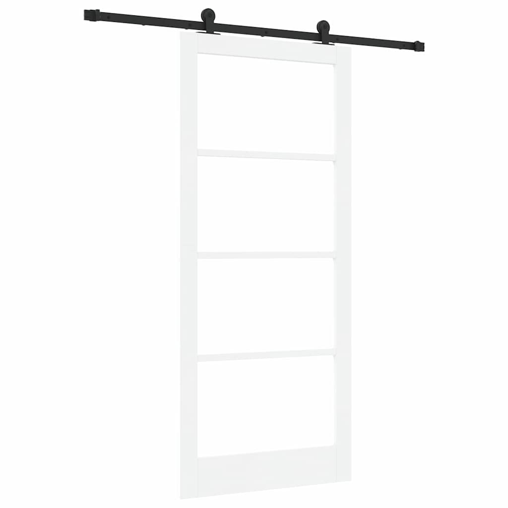 Klizna vrata ORKDAL 93 x 211 cm Masivna borovina i staklo