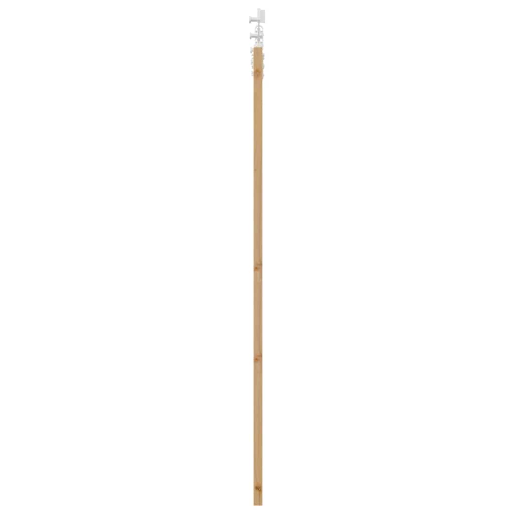 Klizna vrata Prirodna 61 x 198,5 cm Masivna borovina i staklo