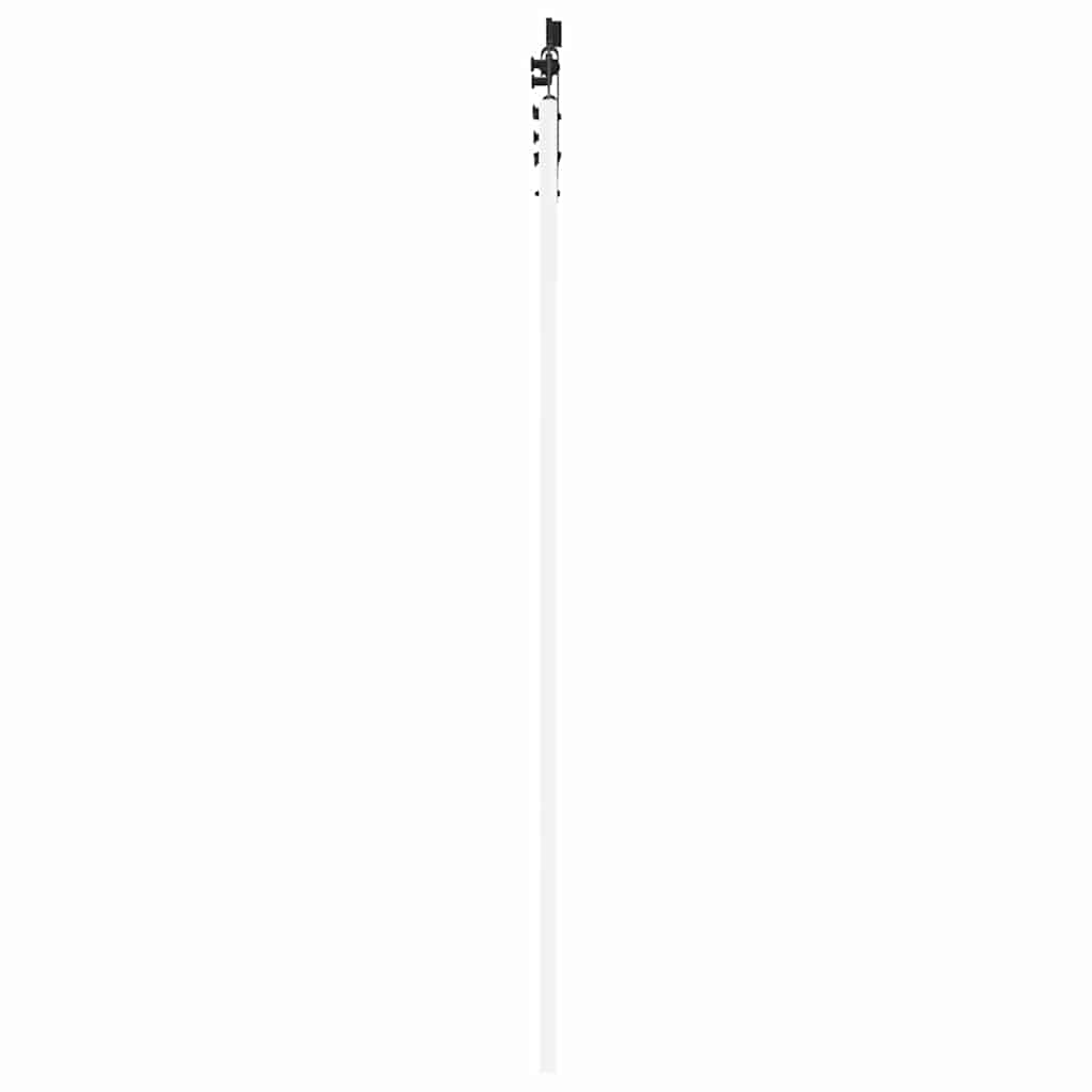 Klizna vrata Bijelo 93 x 211 cm Masivna borovina i staklo
