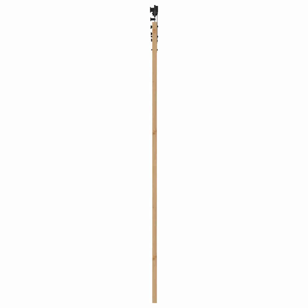 Klizna vrata Prirodna 93 x 232 cm Masivna borovina i staklo