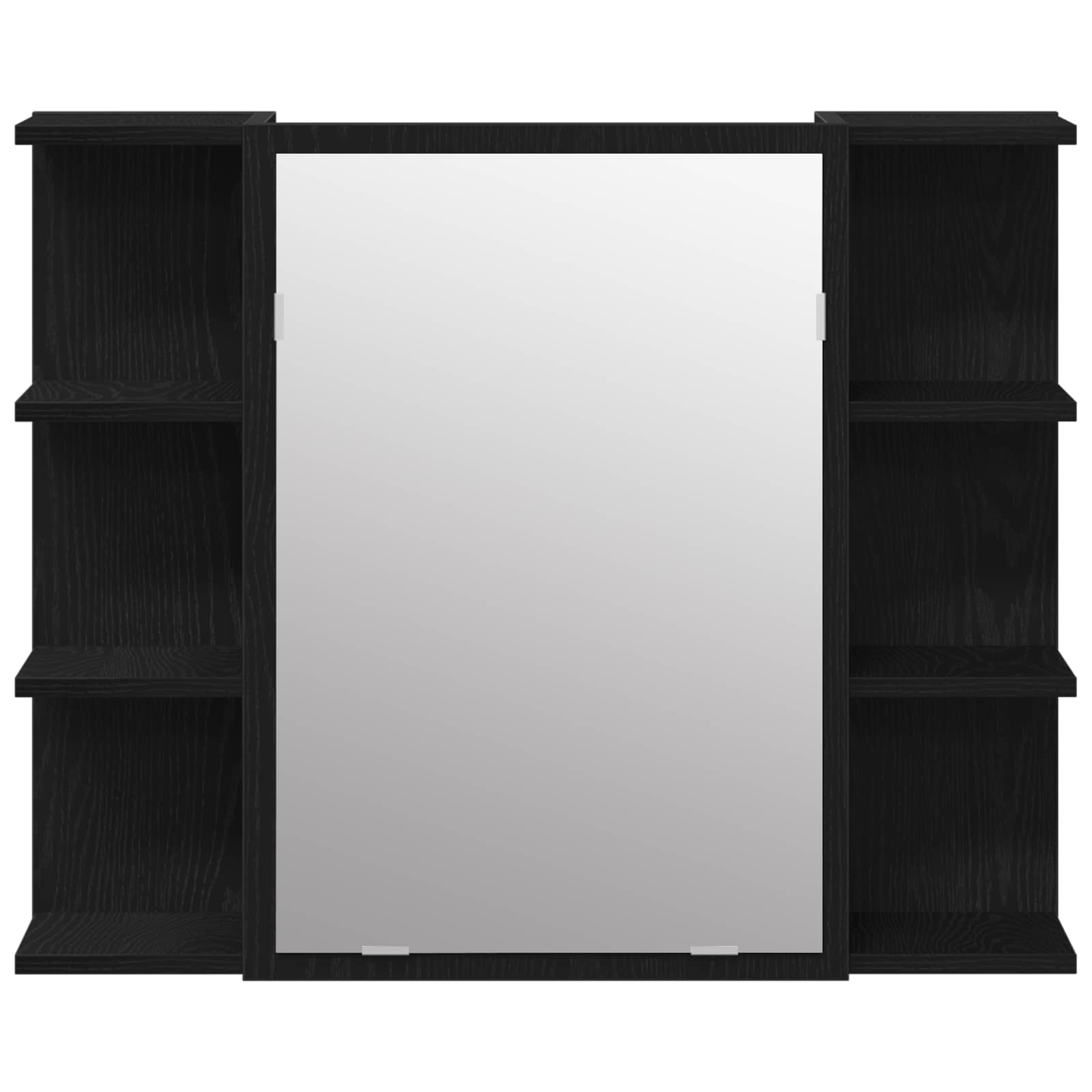 Set namještaja za kupaonicu Zidne 3 pcs Crna 30 x 30 x 99,5 cm