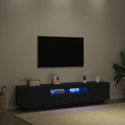 Set TV komoda 2 pcs Crna 180 x 35 x 40 cm Konstruirano drvo