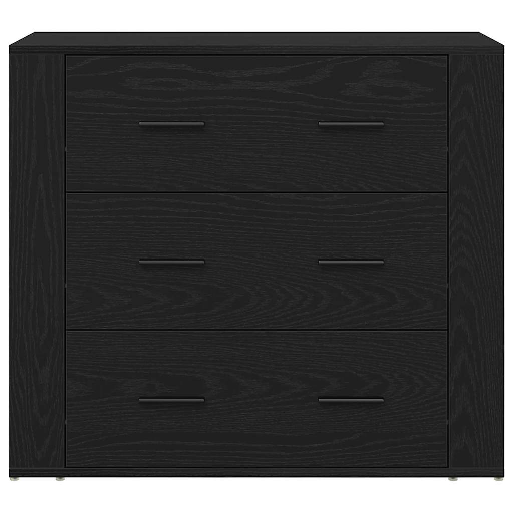 Kreveta Crni hrast 240 x 33 x 70 cm Konstruirano drvo