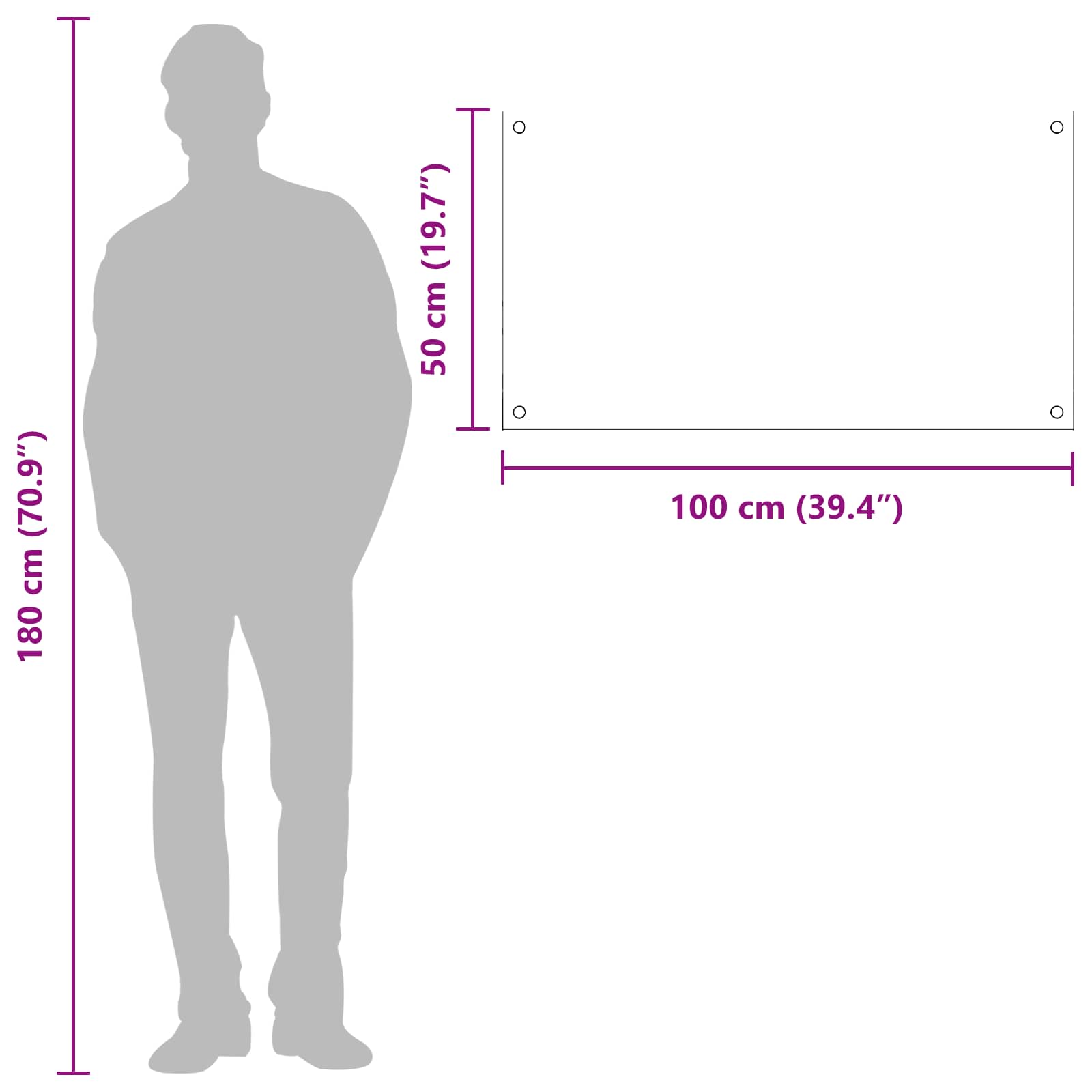 Kuhinjski zid Žuta 100 x 50 cm Staklo otporno na udarce