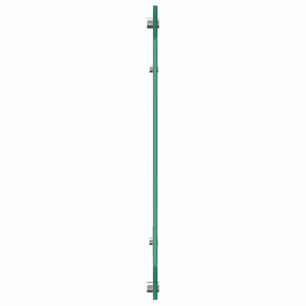 Kuhinjski zid Bijelo 120 x 40 cm Staklo otporno na udarce