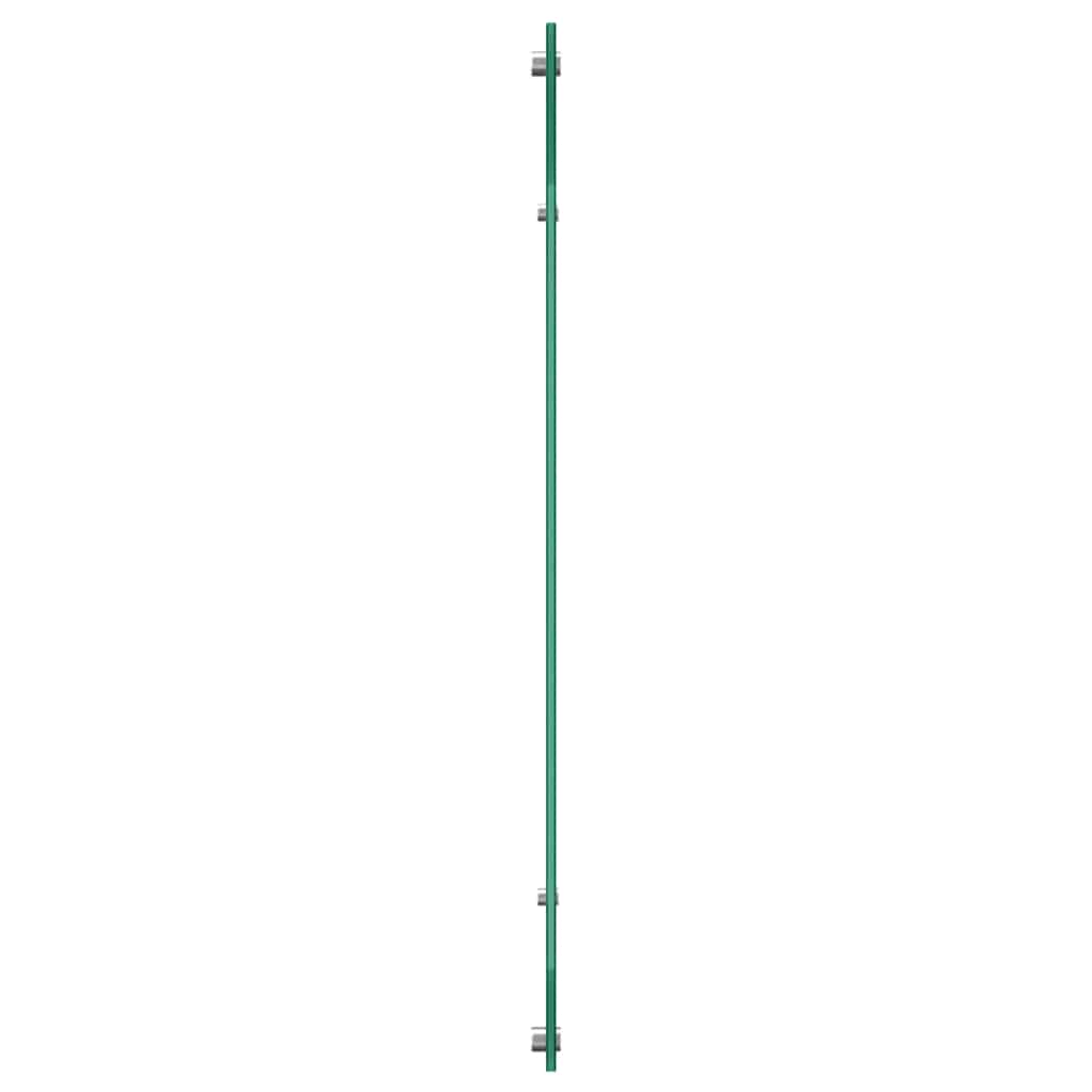 Kuhinjski zid Bijelo 120 x 60 cm Staklo otporno na udarce