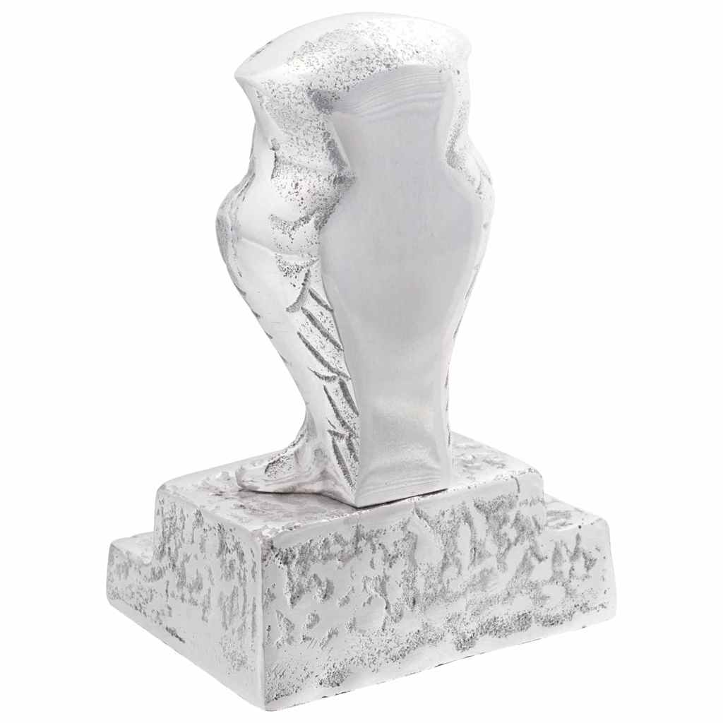 Držači za knjige 2 pcs Srebrno 12 x 9 x 19 cm Aluminij