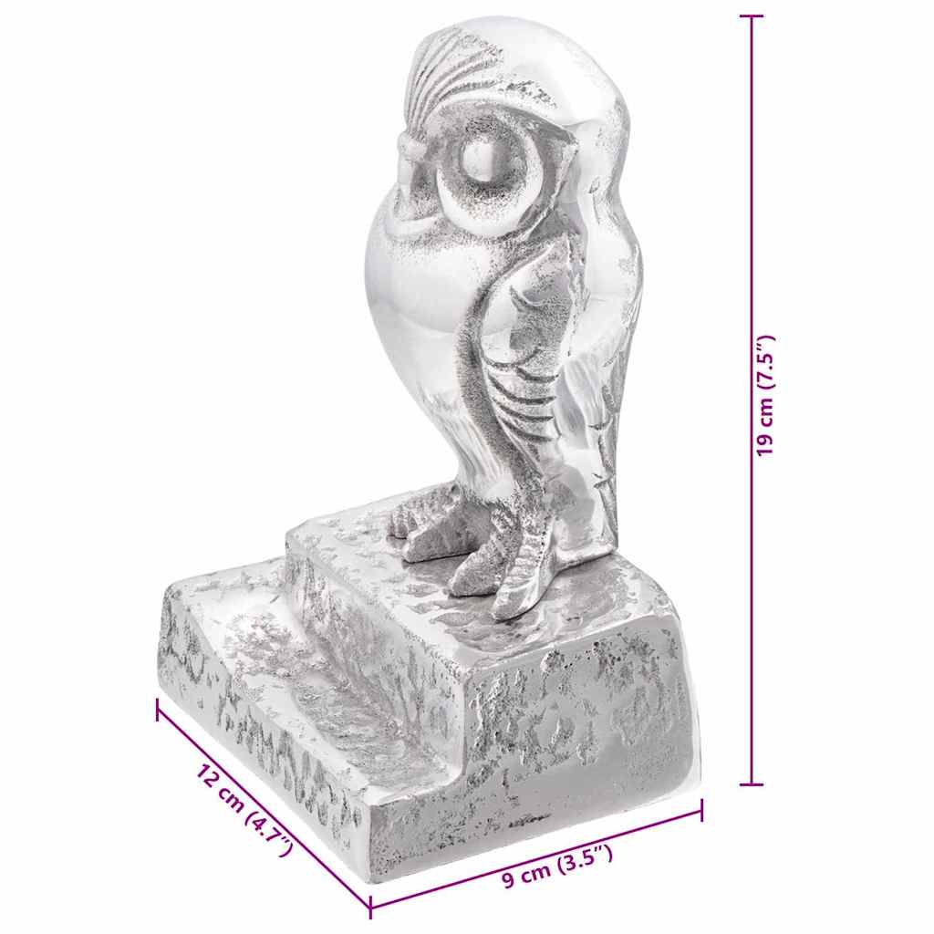 Držači za knjige 2 pcs Srebrno 12 x 9 x 19 cm Aluminij