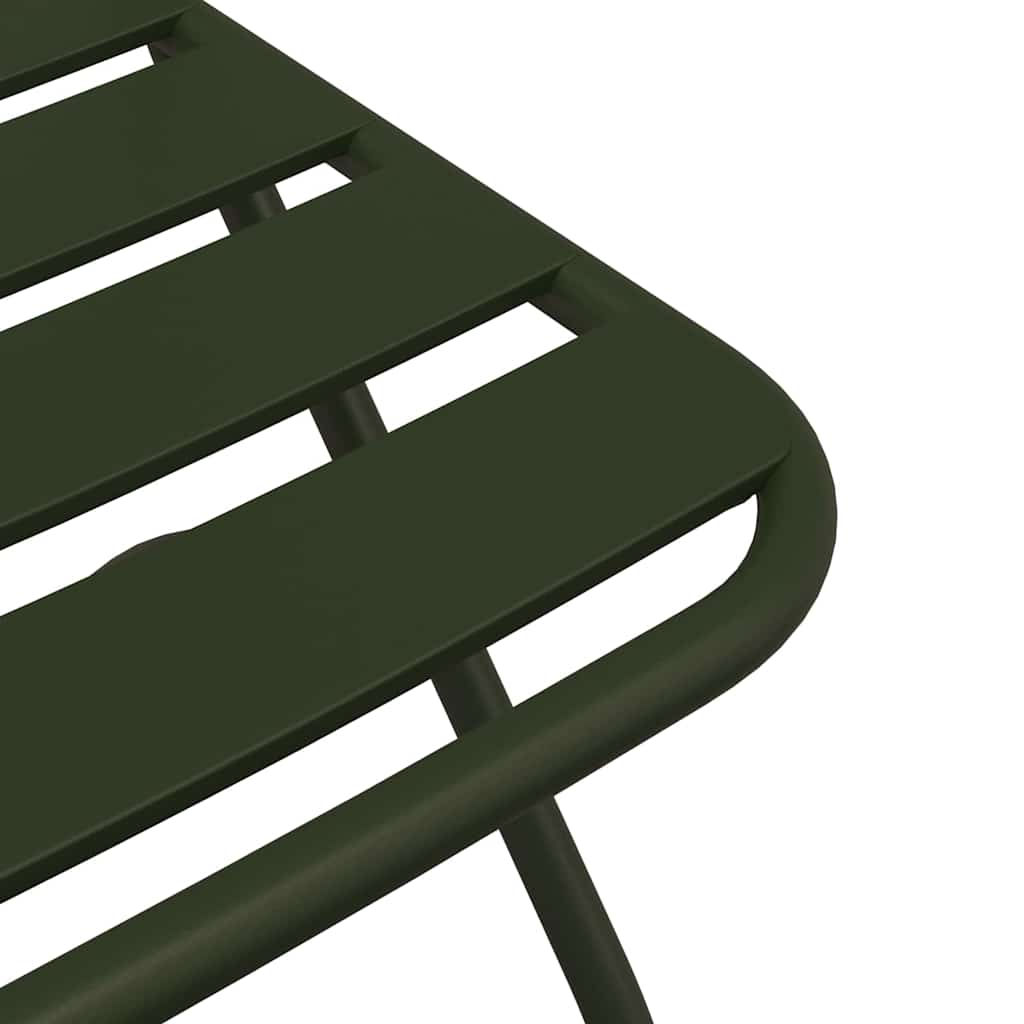 Sklopiva stolica za vrt 2 pcs Zelena 42 x 52 x 82cm