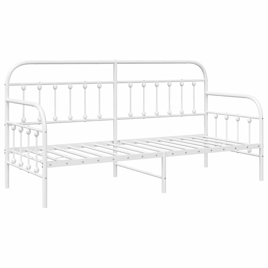 Krevet na kat Bijelo 80 x 200 cm Čelik s prahom premazan