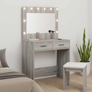 Toaletni stol Siva Sonoma 78,5 x 41 x 135 cm Konstruirano drvo