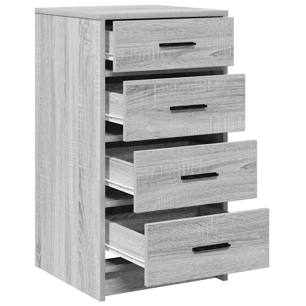 Kreveta Sivi hrast sonoma 40 x 41 x 75 cm Konstruirano drvo