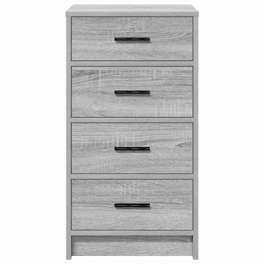 Kreveta Sivi hrast sonoma 40 x 41 x 75 cm Konstruirano drvo