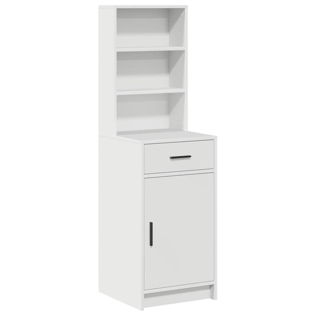 Highboard Bijelo 40 x 40,5 x 135 cm Konstruirano drvo