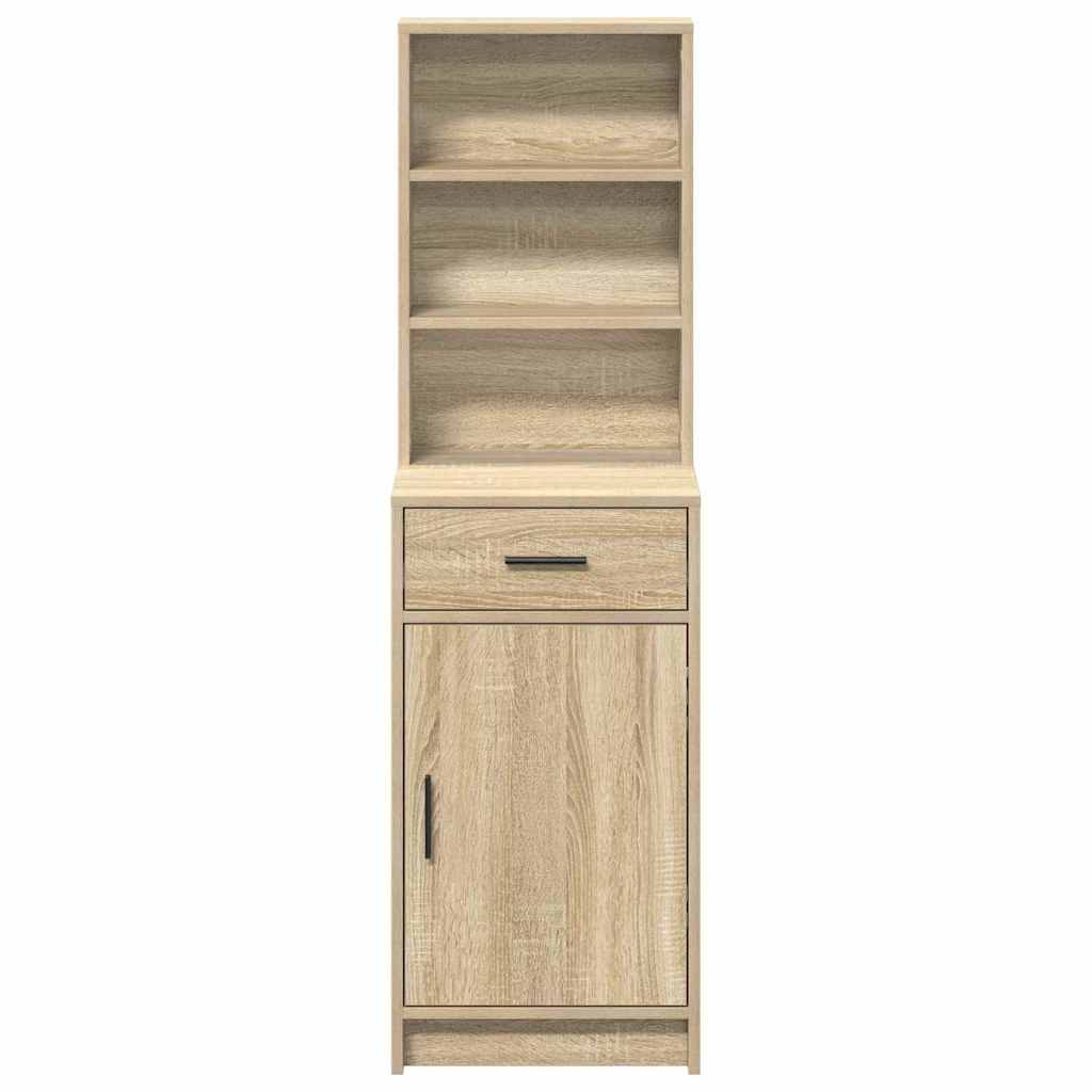 Highboard Sonoma hrast 40 x 40,5 x 135 cm Konstruirano drvo
