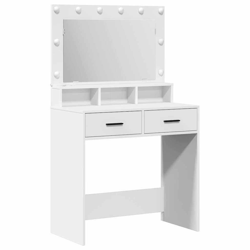 Toaletni stol Bijelo 79 x 41 x 135 cm Konstruirano drvo