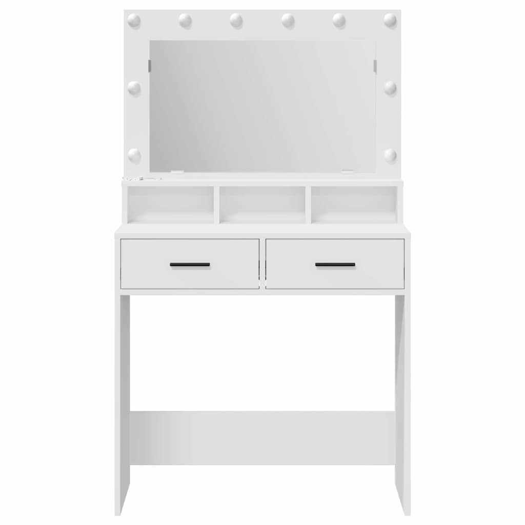 Toaletni stol Bijelo 79 x 41 x 135 cm Konstruirano drvo