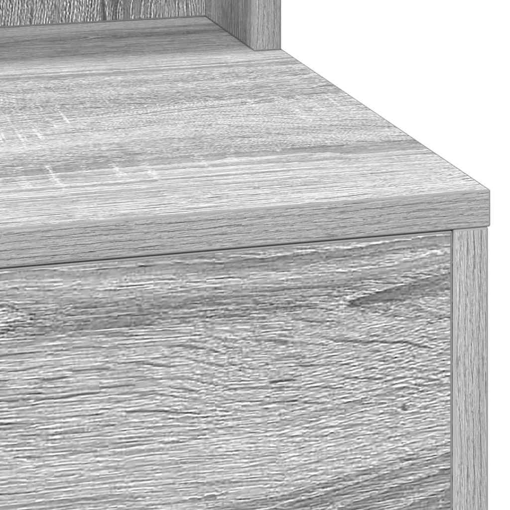 Toaletni stol Siva Sonoma 78,5 x 41 x 135 cm Konstruirano drvo