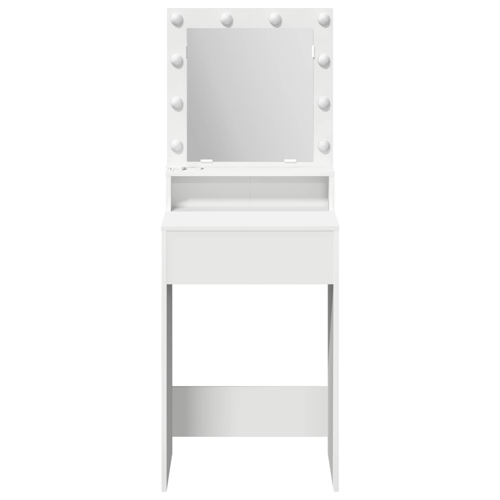 Toaletni stol Bijelo 50 x 41 x 135 cm Konstruirano drvo