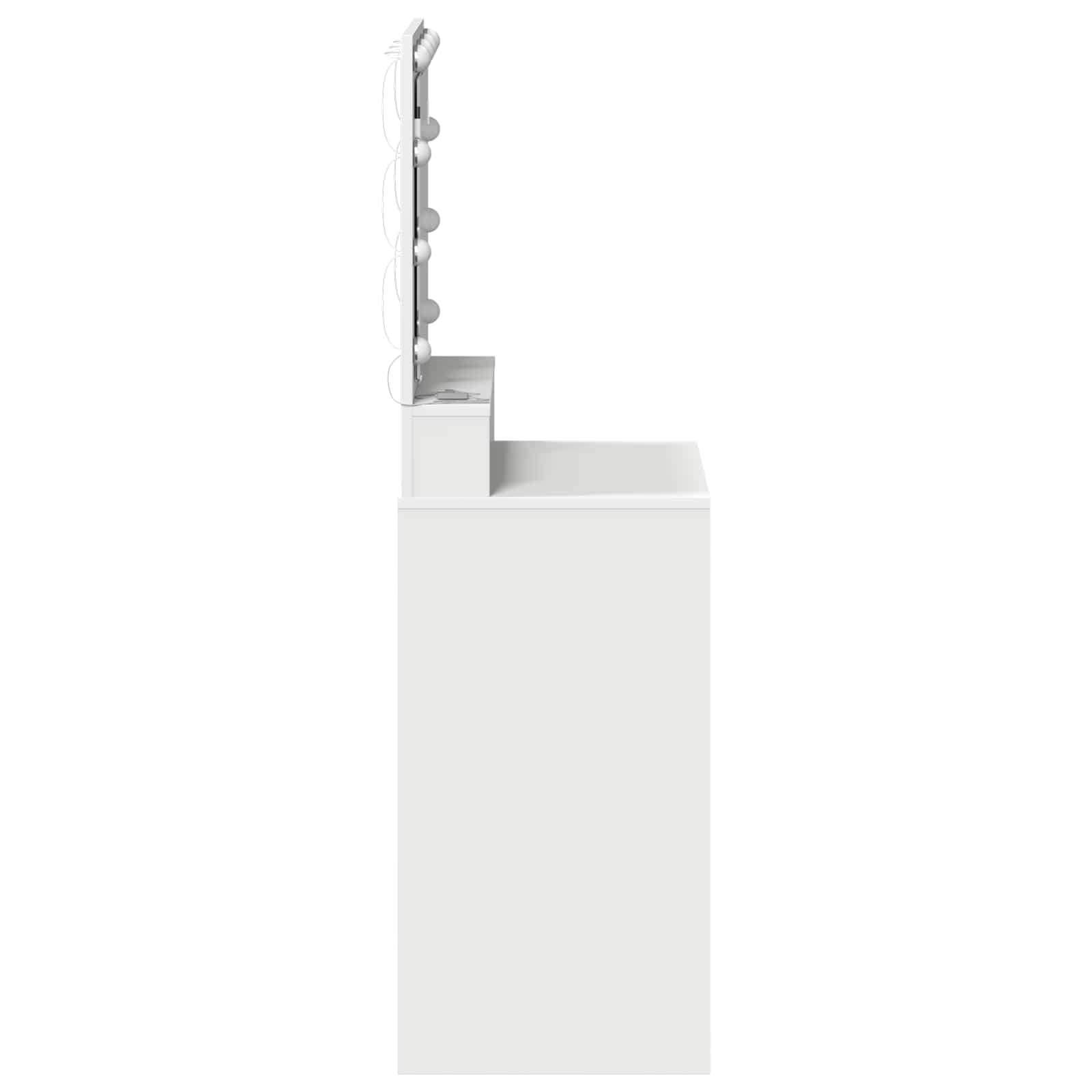 Toaletni stol Bijelo 50 x 41 x 135 cm Konstruirano drvo