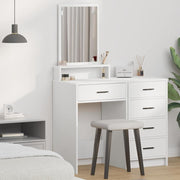 Toaletni stol Bijelo 50 x 41 x 140 cm Konstruirano drvo