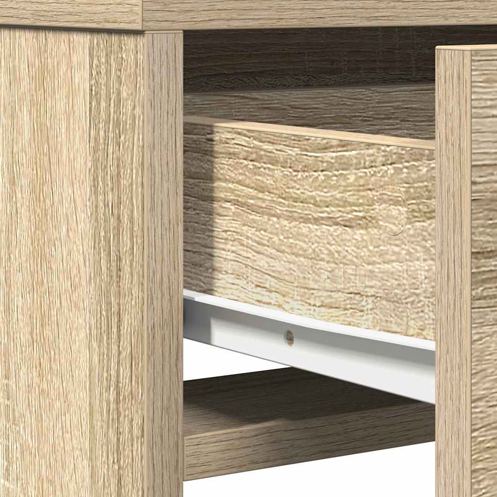 Toaletni stol Sonoma hrast 50 x 41 x 140 cm Konstruirano drvo