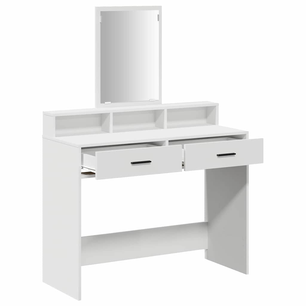 Toaletni stol Bijelo 100 x 41 x 140 cm Konstruirano drvo