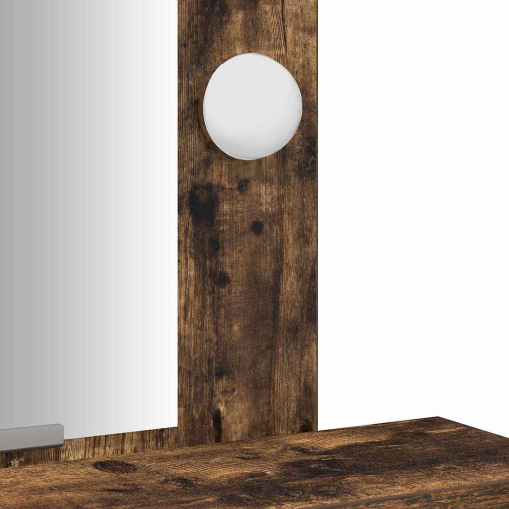 Toaletni stol Smeđa 50 x 41 x 140 cm Konstruirano drvo