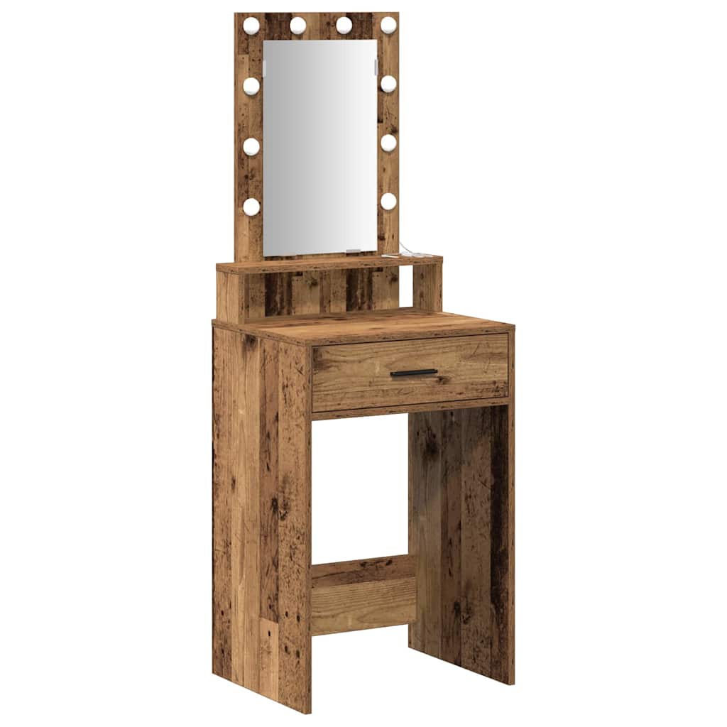 Toaletni stol Smeđa 50 x 41 x 140 cm Konstruirano drvo