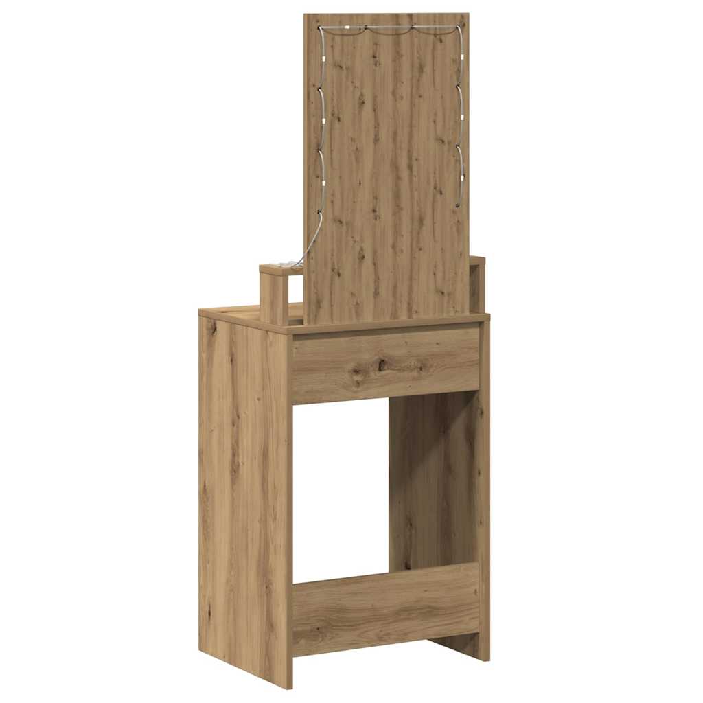 Toaletni stol Smeđa 50 x 41 x 140 cm Konstruirano drvo