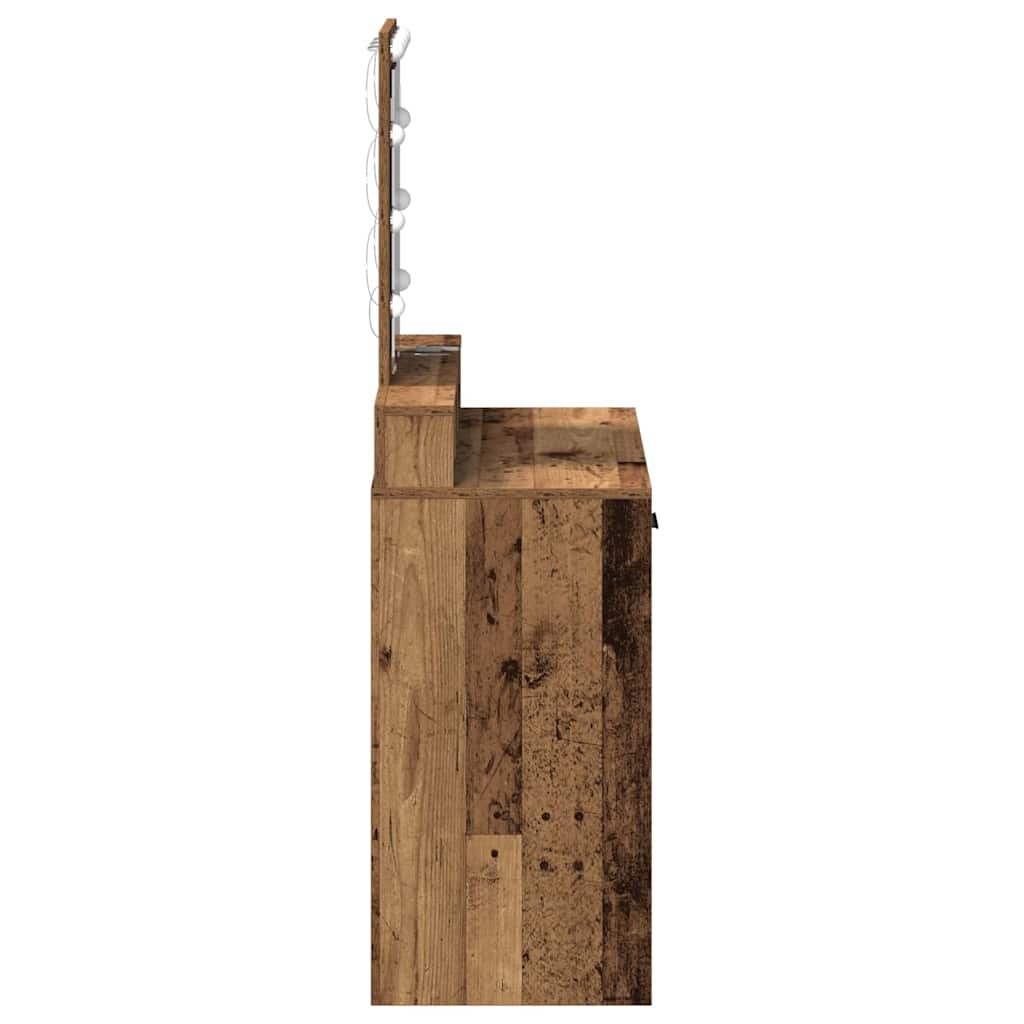 Toaletni stol Smeđa 79 x 41 x 140 cm Konstruirano drvo