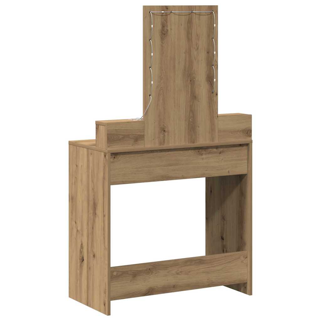 Toaletni stol Smeđa 79 x 41 x 140 cm Konstruirano drvo