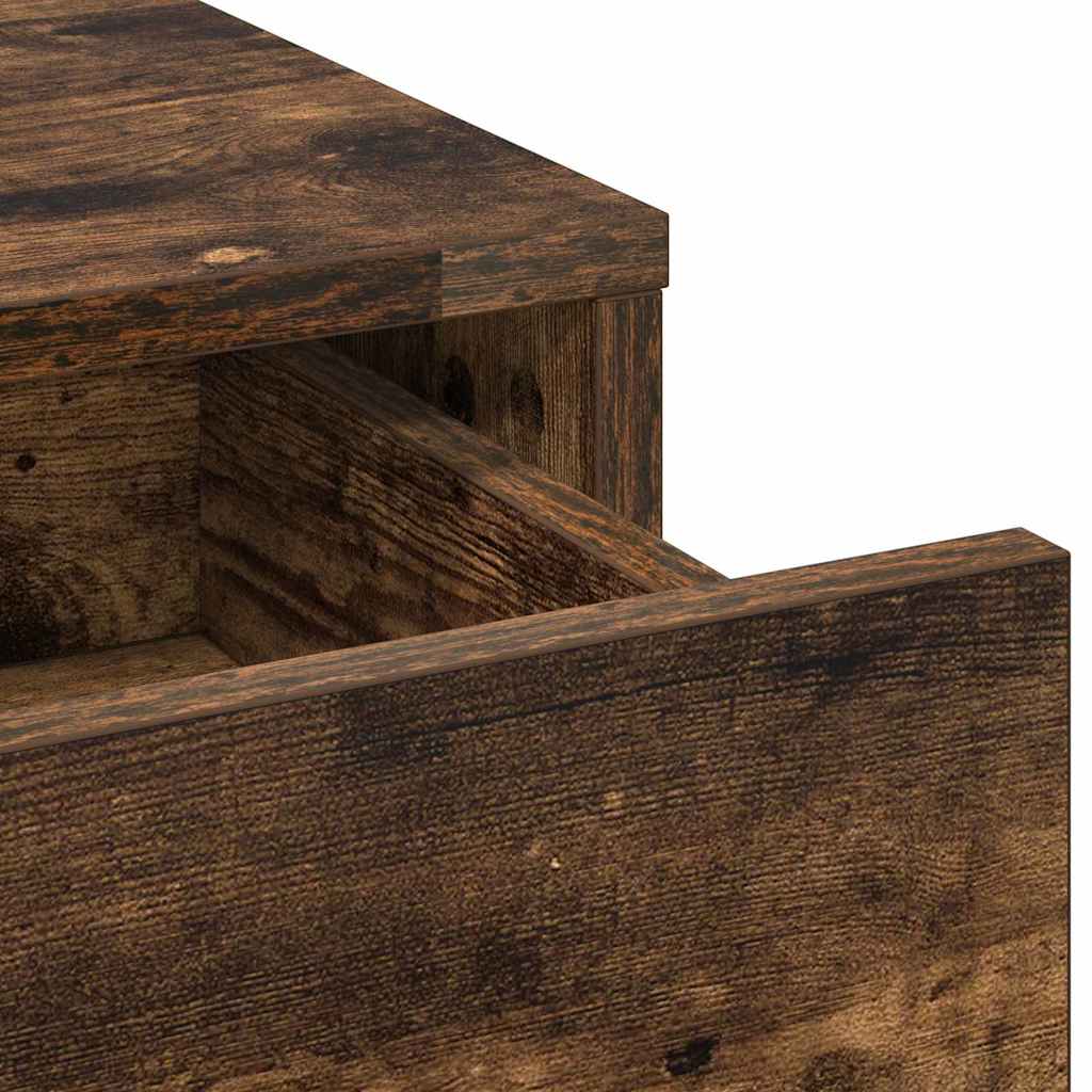 Toaletni stol Smeđa 100 x 41 x 140 cm Konstruirano drvo