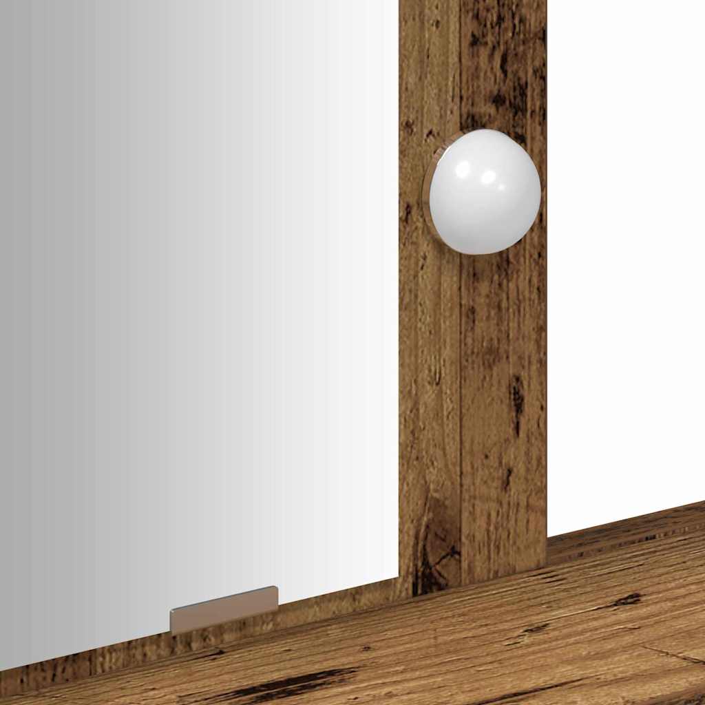 Toaletni stol Smeđa 100 x 41 x 140 cm Konstruirano drvo