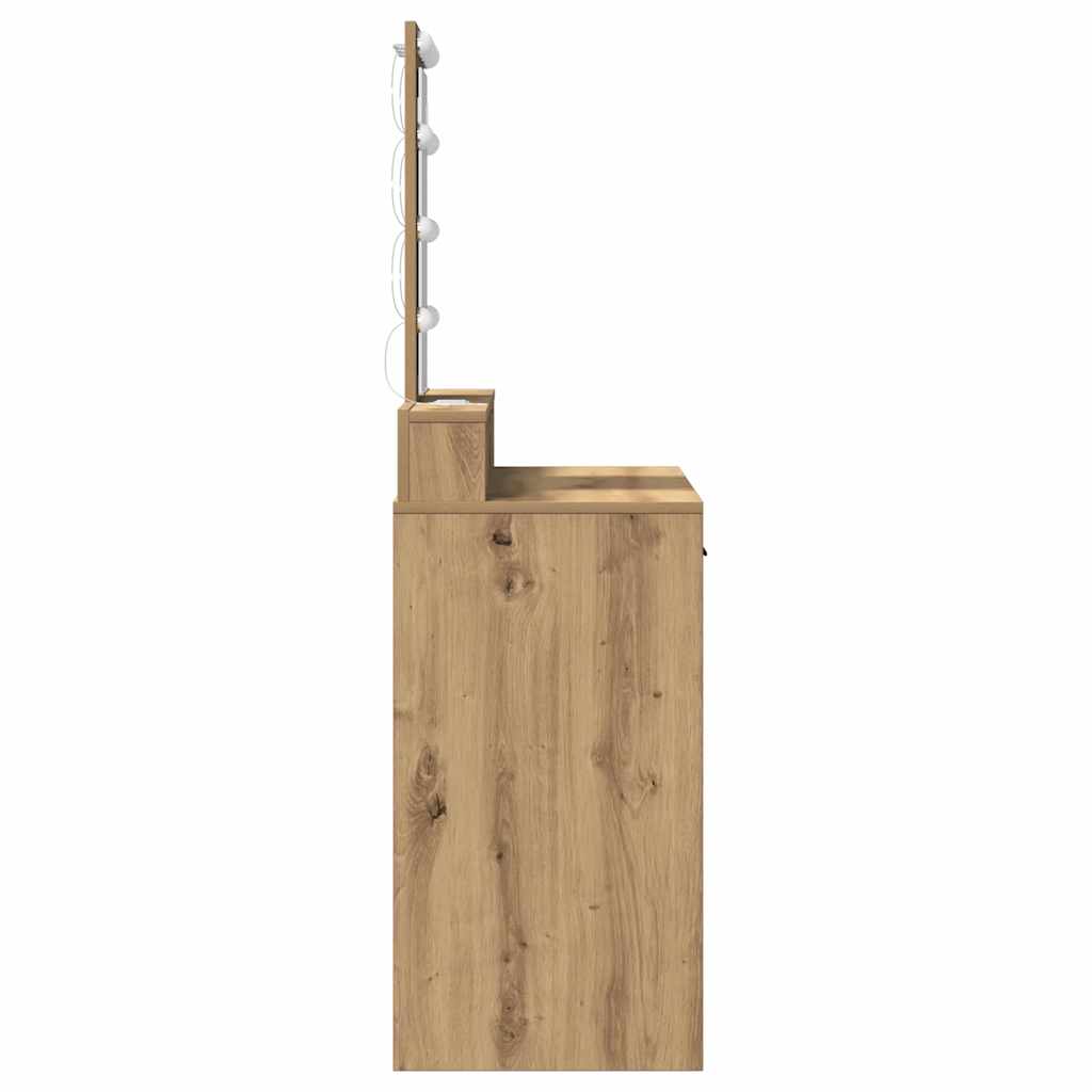 Toaletni stol Smeđa 100 x 41 x 140 cm Konstruirano drvo