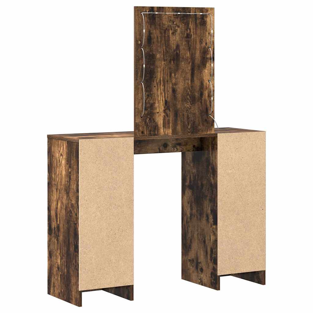 Toaletni stol Smeđa 102 x 33 x 135 cm Konstruirano drvo